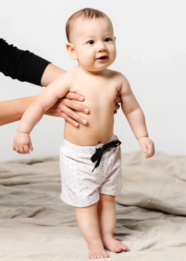 All Neutral | Baby Euro Shorts