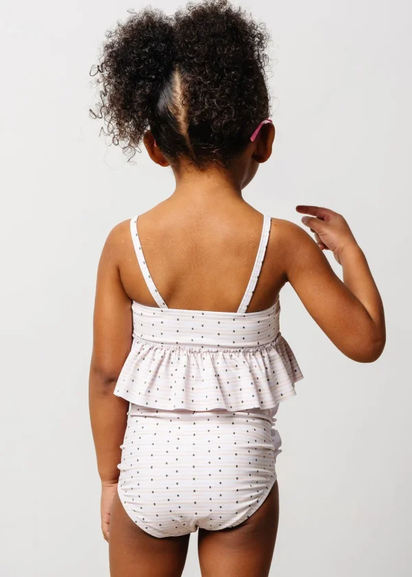 All Neutral | Mini Down in Front Ruffle Bottoms