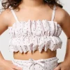 All Neutral | Mini Oversized Ruffle Top