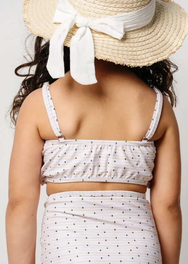 All Neutral | Mini Oversized Ruffle Top