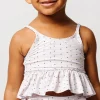 All Neutral | Mini Peplum Top