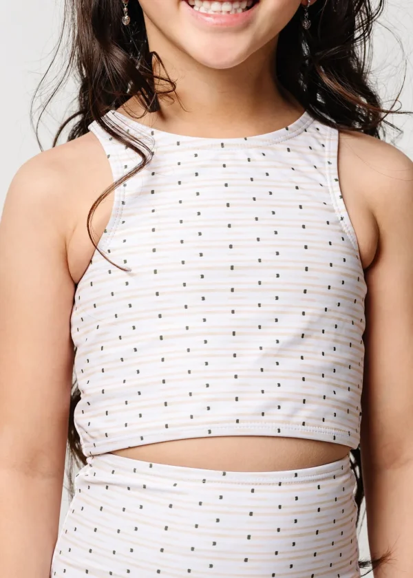 All Neutral | Mini Racer Back Top
