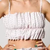 All Neutral | Oversized Ruffle Top