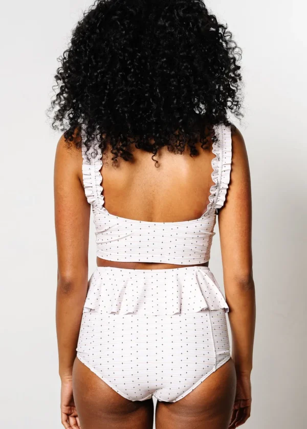 All Neutral | Peplum Bottoms
