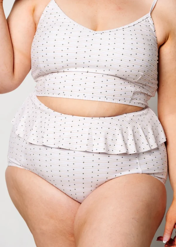 All Neutral | Peplum Bottoms