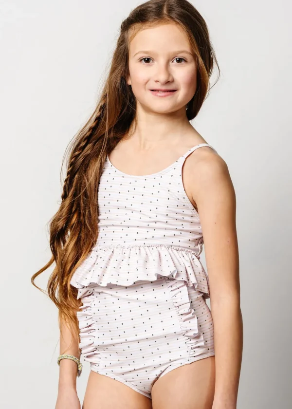 All Neutral | Youth Down in Front Ruffle Bottoms