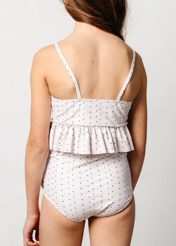 All Neutral | Youth Down in Front Ruffle Bottoms