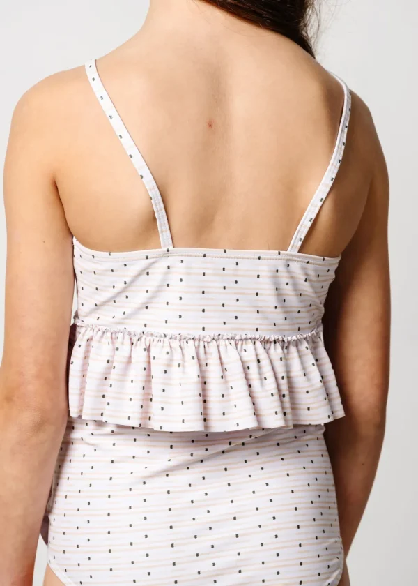 All Neutral | Youth Peplum Top