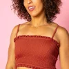 Amber Brown | Bandeau Top