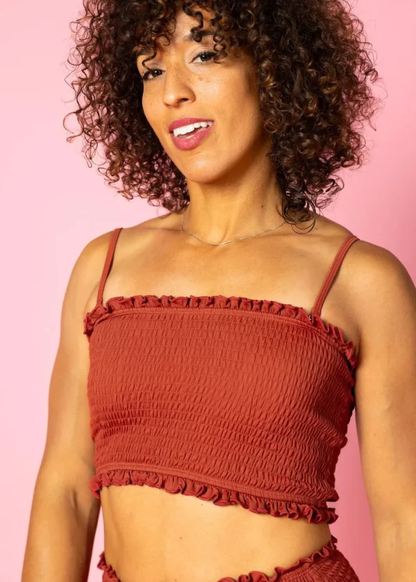 Amber Brown | Bandeau Top
