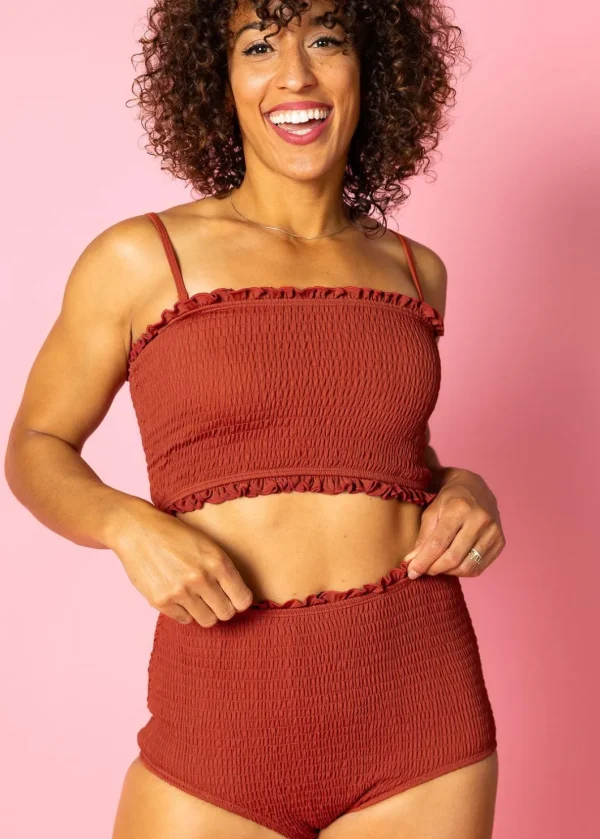 Amber Brown | Bandeau Top