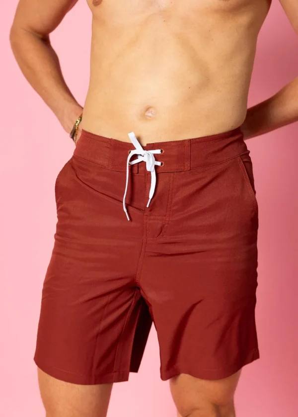 Amber Brown | Mens Swim Trunks
