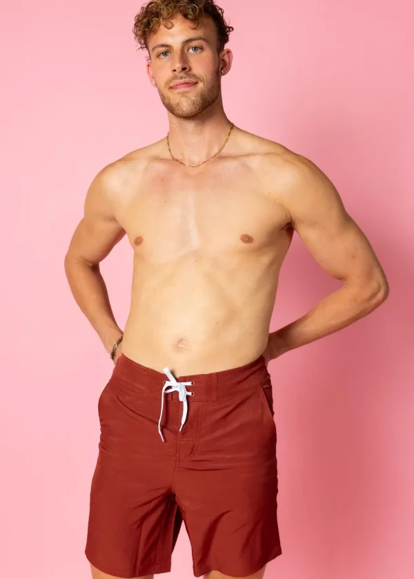 Amber Brown | Mens Swim Trunks