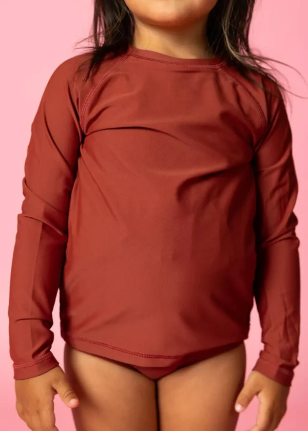 Amber Brown | Mini Rashguard Top (Unisex)