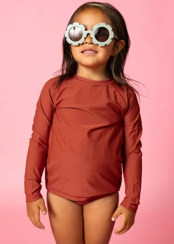 Amber Brown | Mini Rashguard Top (Unisex)