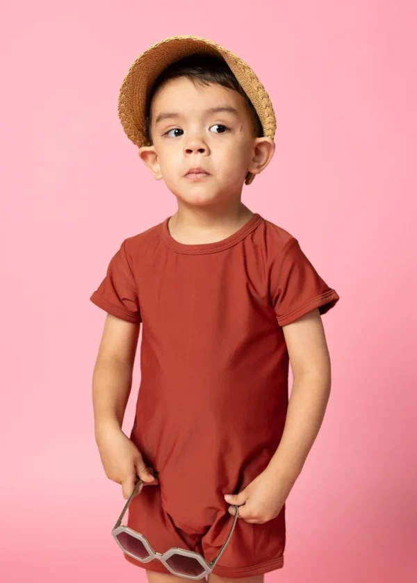 Amber Brown | Mini Shorties Rashguard (Unisex)