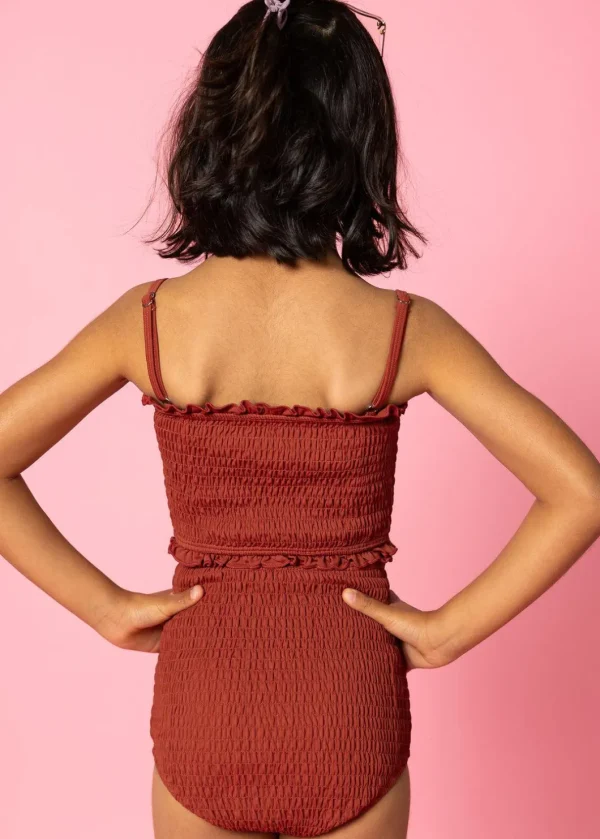 Amber Brown | Mini Smocked Bottoms