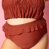 Amber Brown | Peplum Bottoms