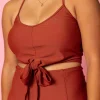 Amber Brown | Tied-Up Top