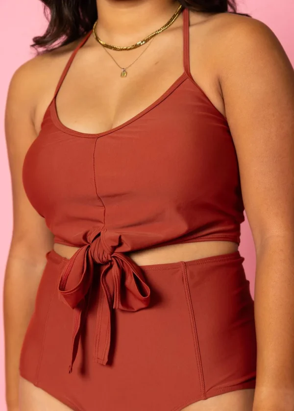 Amber Brown | Tied-Up Top