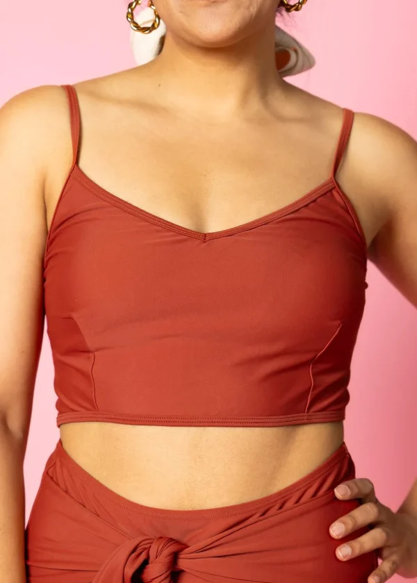 Amber Brown | VD Crop Top
