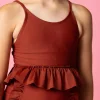 Amber Brown | Youth Peplum Top