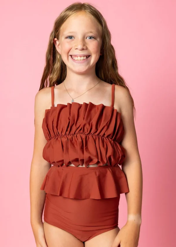 Amber Brown | Youth Peplum Bottoms