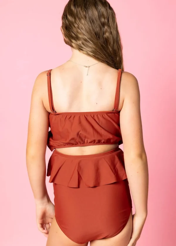 Amber Brown | Youth Peplum Bottoms