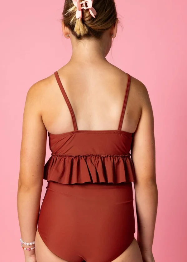 Amber Brown | Youth Peplum Top