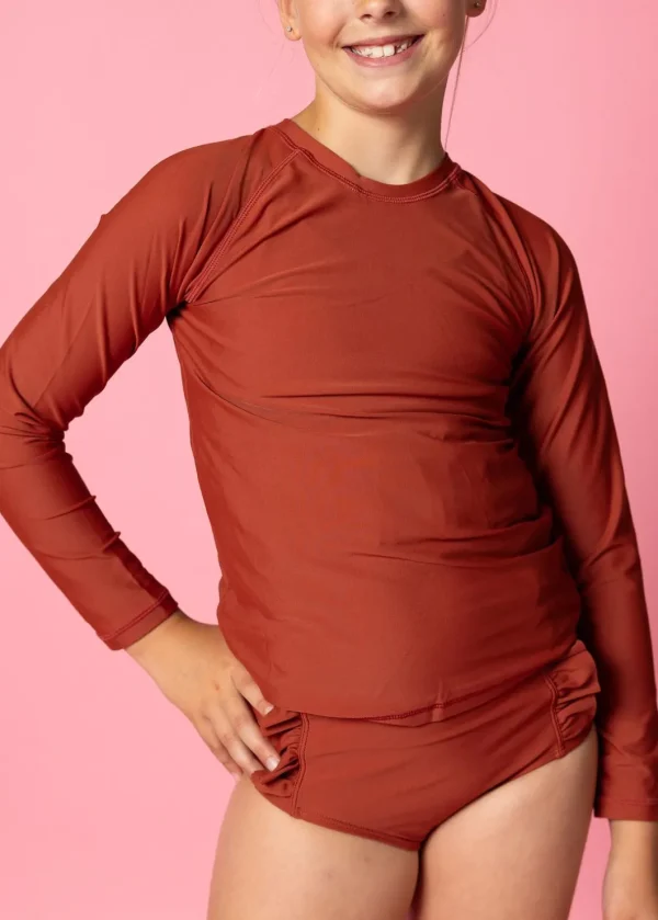 Amber Brown | Youth Rashguard Top (Unisex)