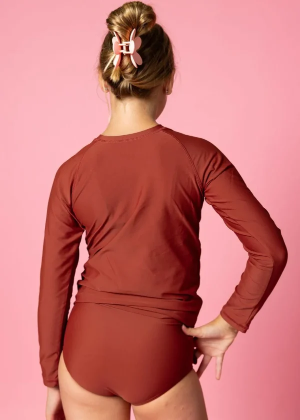 Amber Brown | Youth Rashguard Top (Unisex)