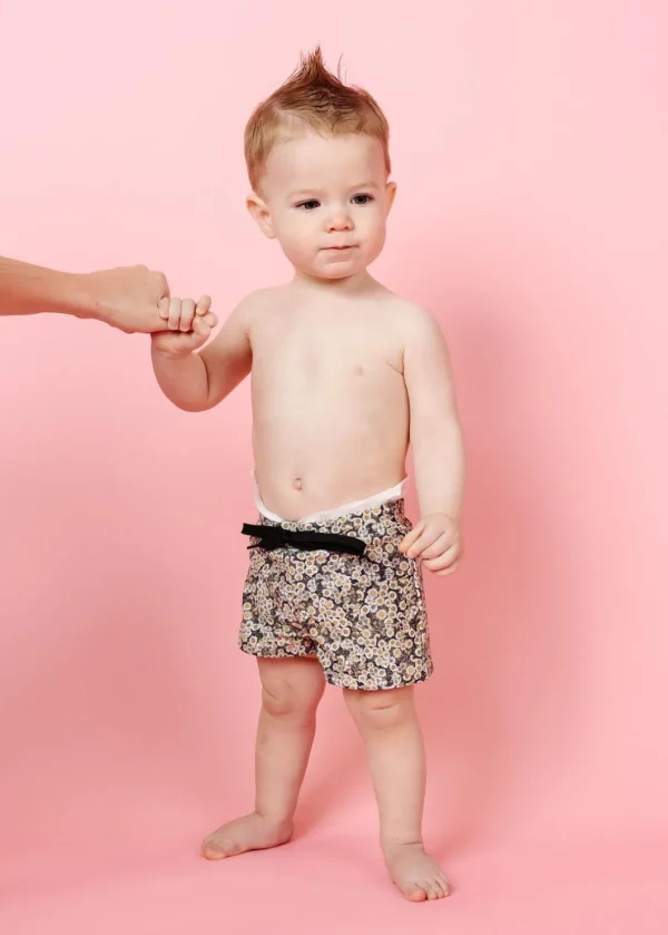 Antique Daisy | Baby Euro Shorts