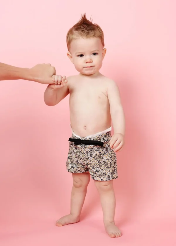 Antique Daisy | Baby Euro Shorts