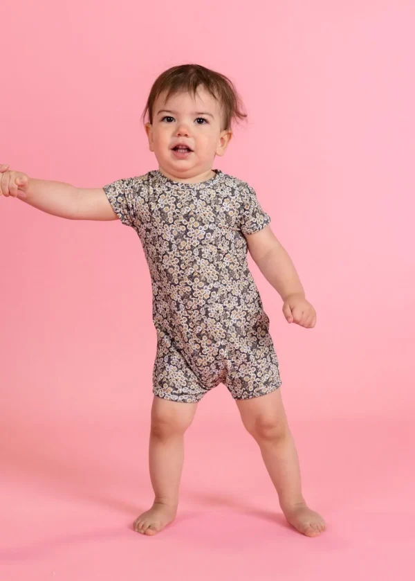 Antique Daisy | Baby Shorties Rashguard (Unisex)