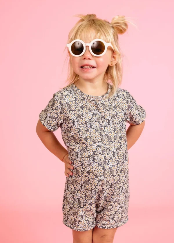 Antique Daisy | Mini Shorties Rashguard (Unisex)