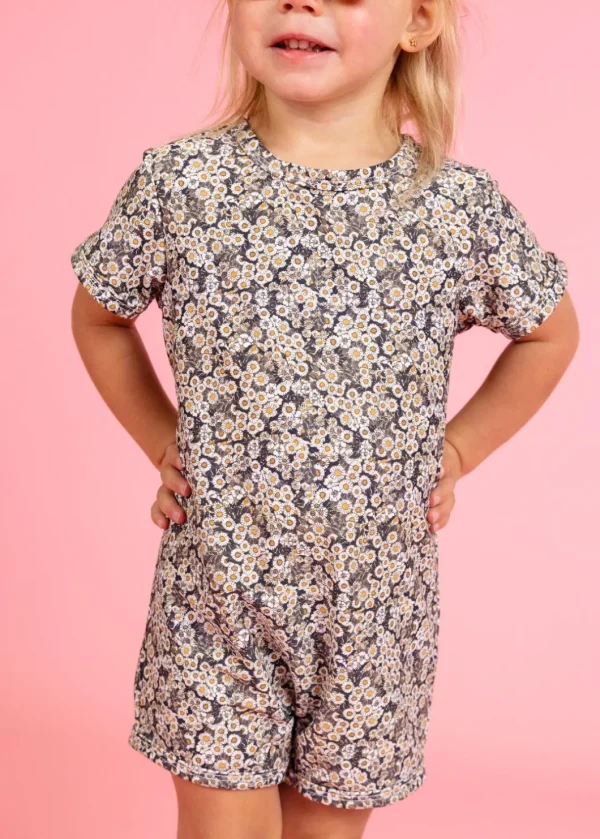 Antique Daisy | Mini Shorties Rashguard (Unisex)