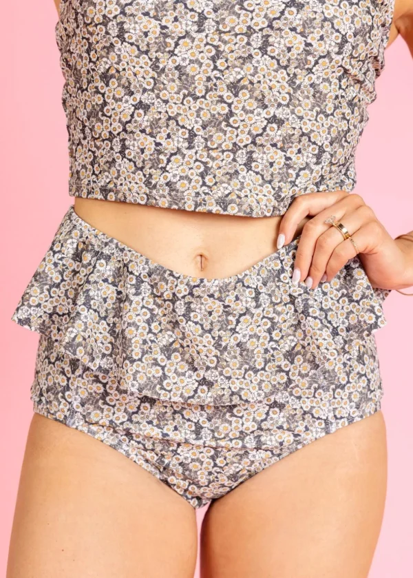 Antique Daisy | Peplum Bottoms