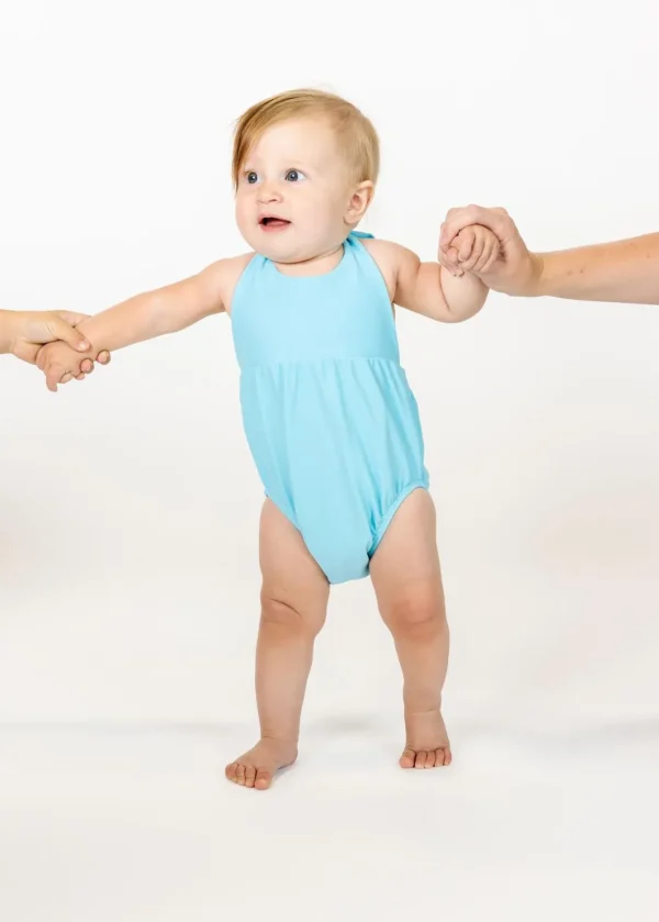Arctic Blue | Baby Romper One-Piece