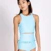 Arctic Blue | Youth Mid-Ruffle Bottoms