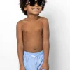 Barely Blue | Mini Retro Shorties