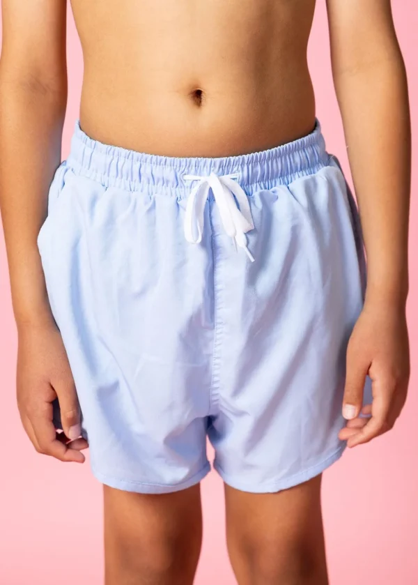 Barely Blue | Mini Retro Shorties