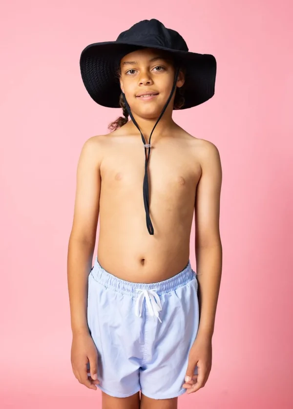 Barely Blue | Mini Retro Shorties
