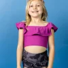 Berry | Mini Ruffled Around Top