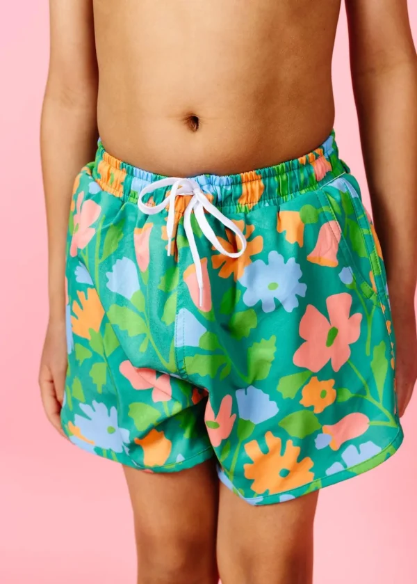 Big Blooms | Youth Retro Shorties
