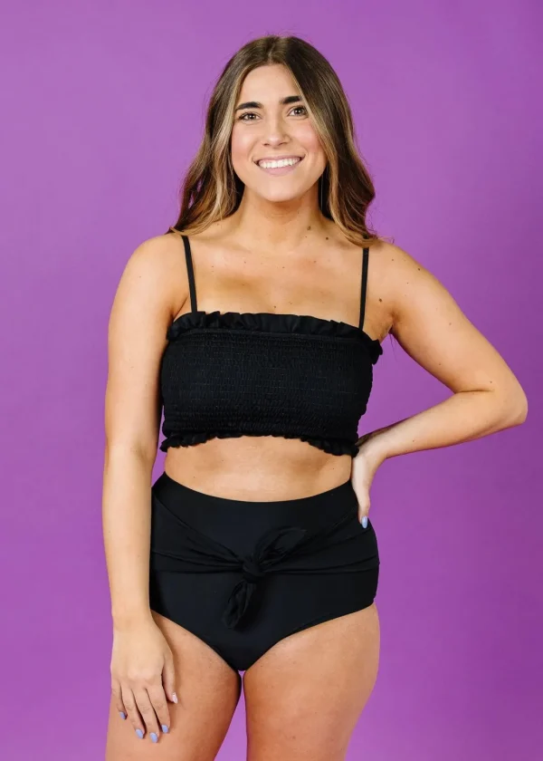 Black | Bandeau Top