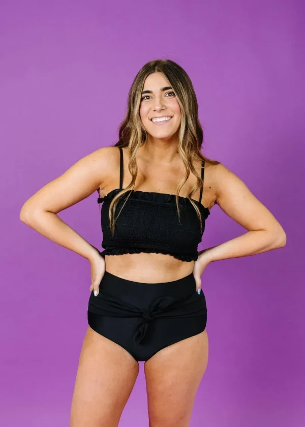 Black | Bandeau Top