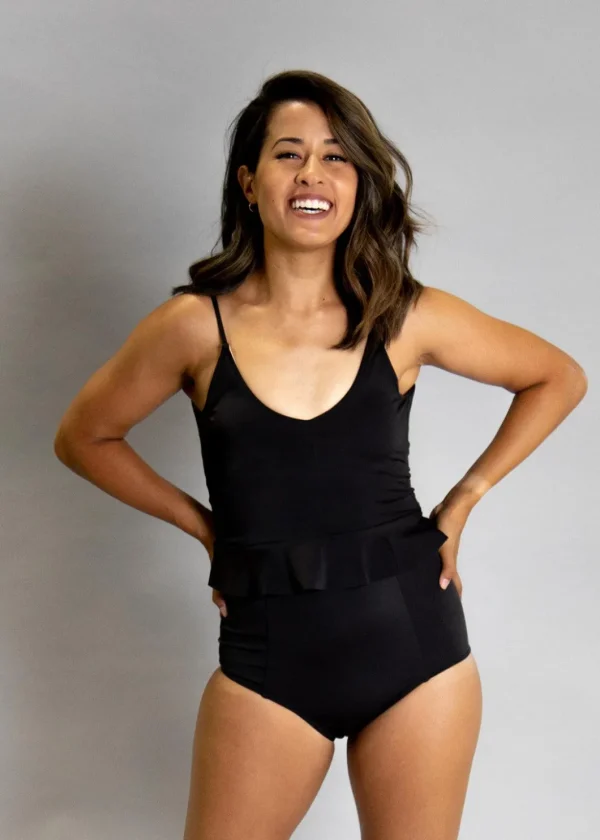 Black | High-Waisted Bottoms