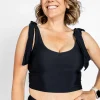 Black | Knot Top