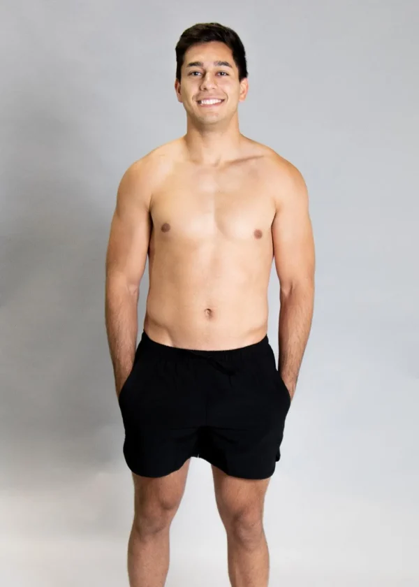 Black | Mens Retro Shorties