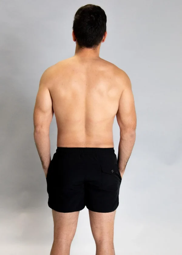 Black | Mens Retro Shorties